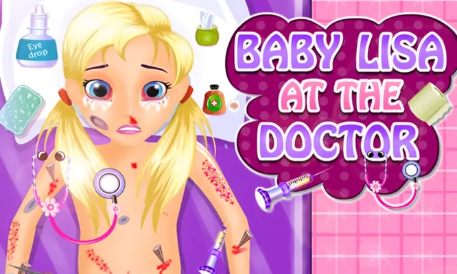 Baby Lisa at the Doctor android App screenshot 4